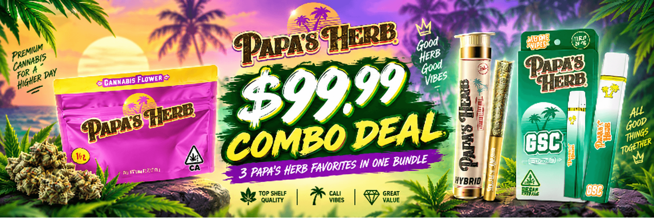PaPa Herb Combo Deal $99.99