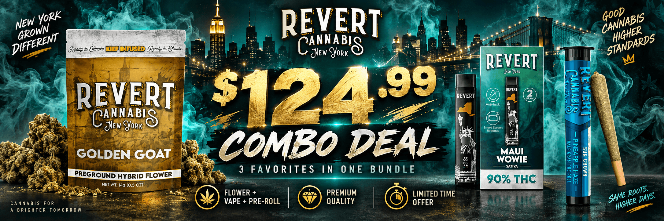 Revert Combo Deal $124.99